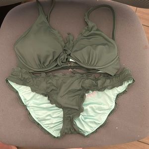 victoria’s secret green bikini